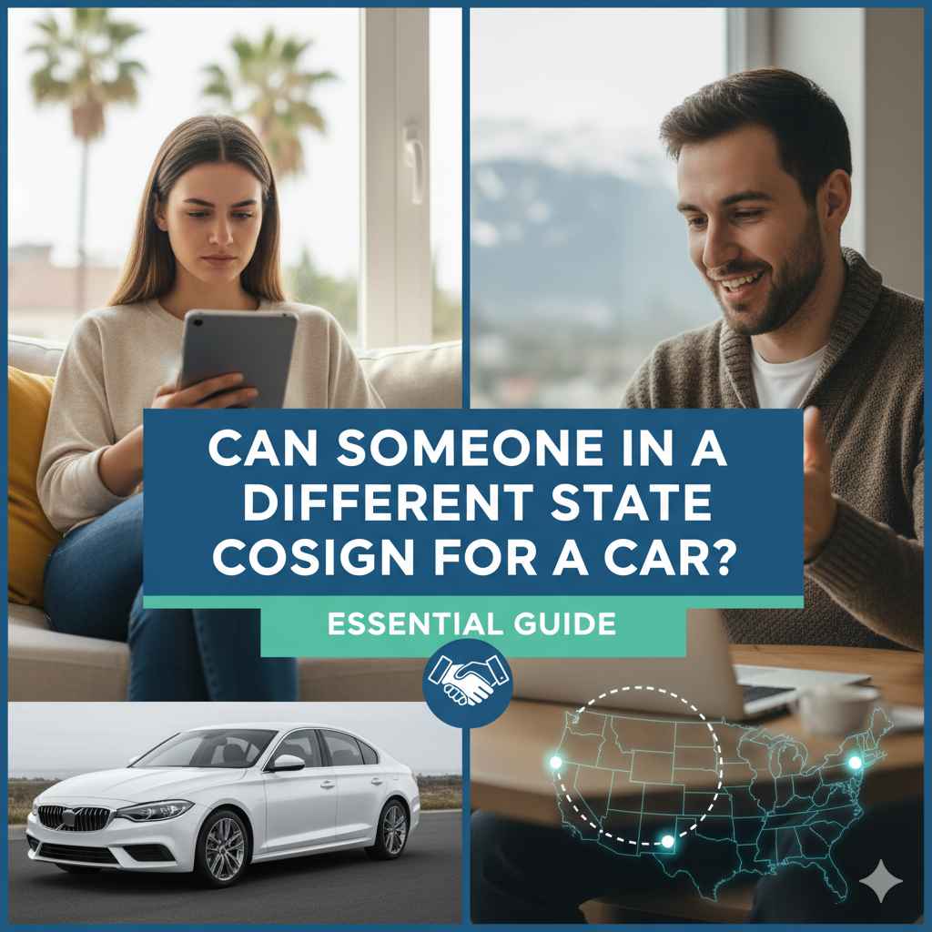 Can Someone In A Different State Cosign For A Car
