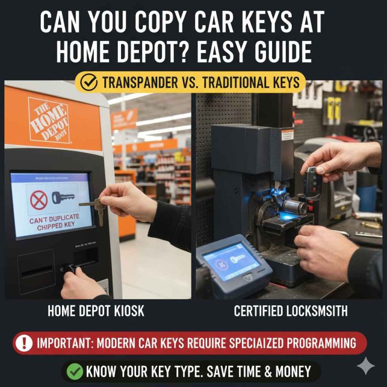 Can You Copy Car Keys At Home Depot