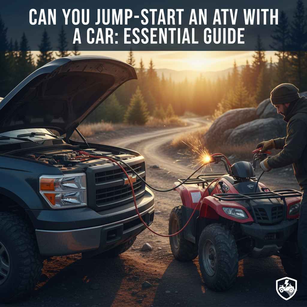 Can You Jump-Start An ATV With A Car: Essential Guide