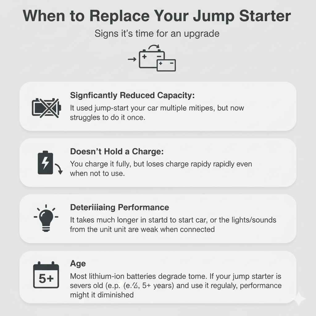 When to Replace Your Jump Starter