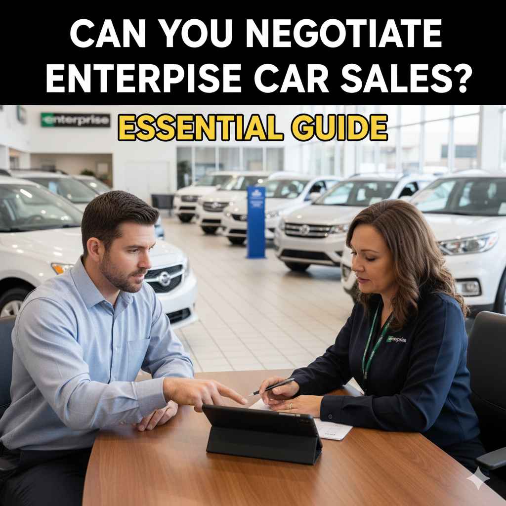 Can You Negotiate Enterprise Car Sales