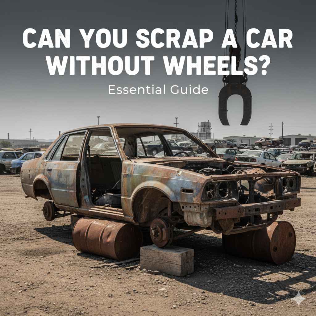 Can You Scrap A Car Without Wheels