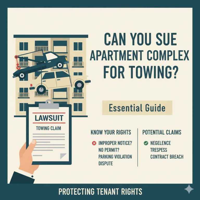 Can You Sue Apartment Complex For Towing