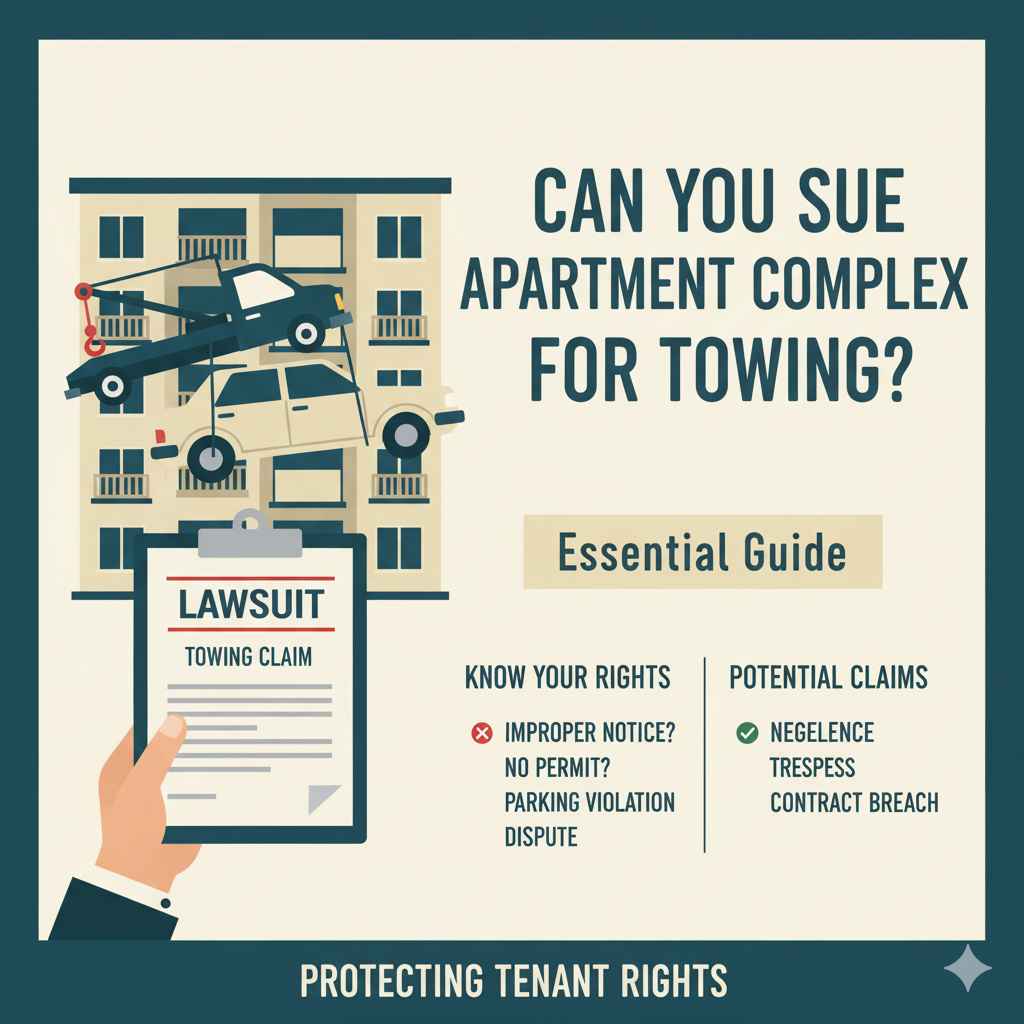 Can You Sue Apartment Complex For Towing