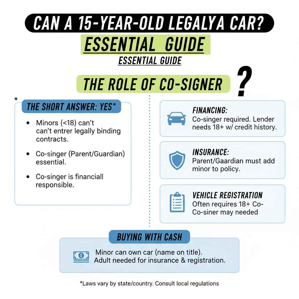 Can a 15-Year-Old Legally Buy a Car