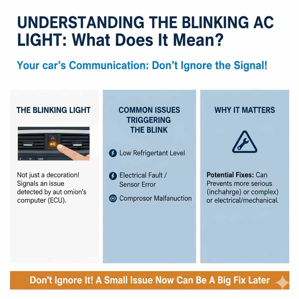 Understanding the Blinking AC Light