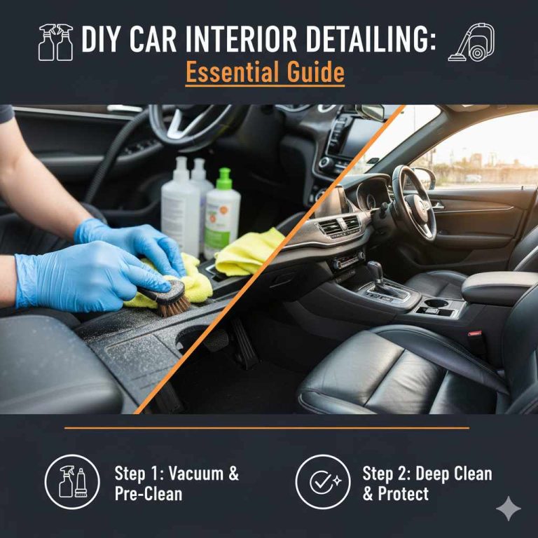 DIY Car Interior Detailing