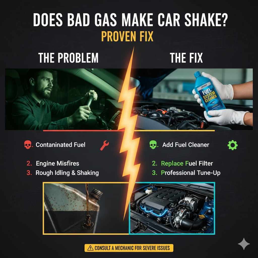 Does Bad Gas Make Car Shake