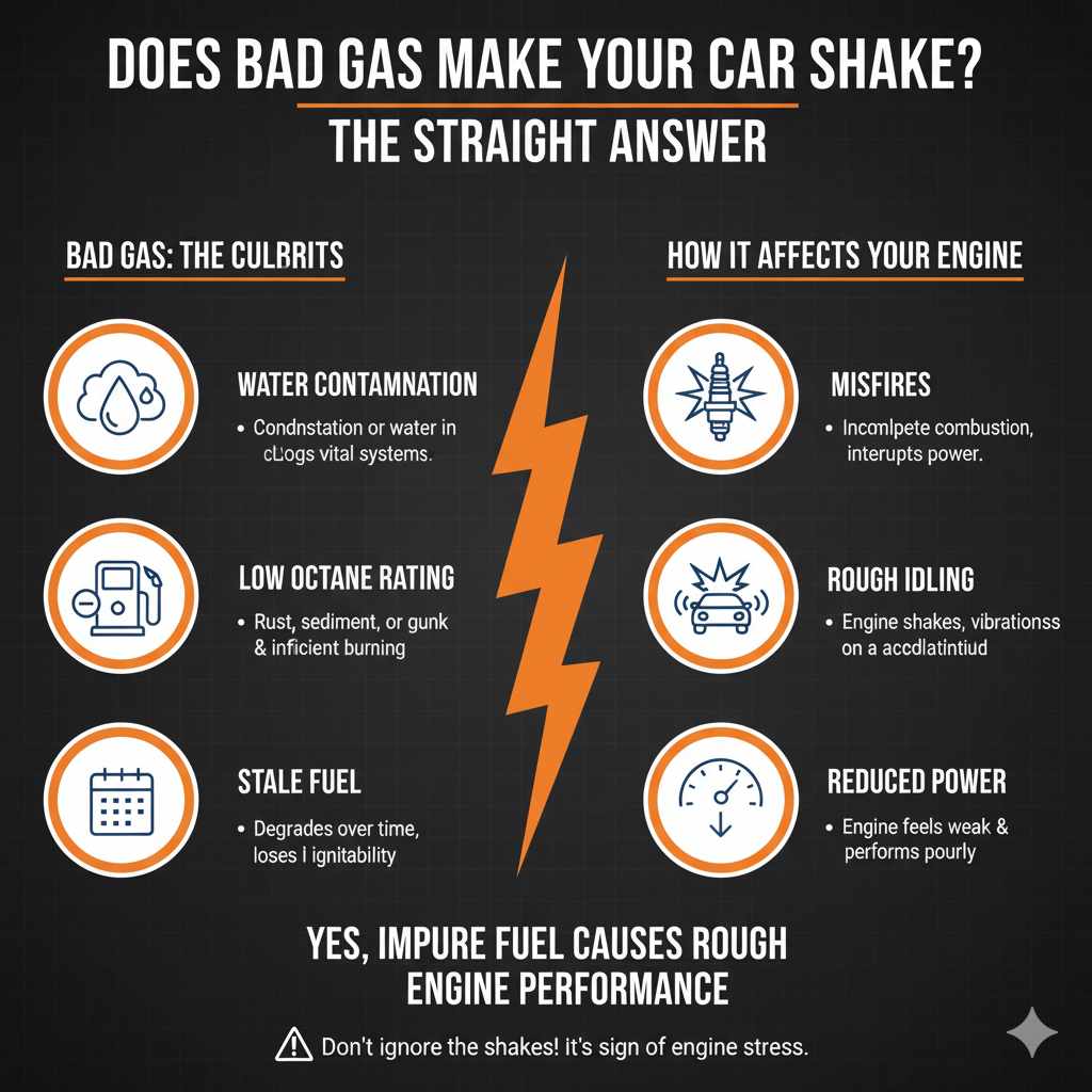 Does Bad Gas Make Your Car Shake