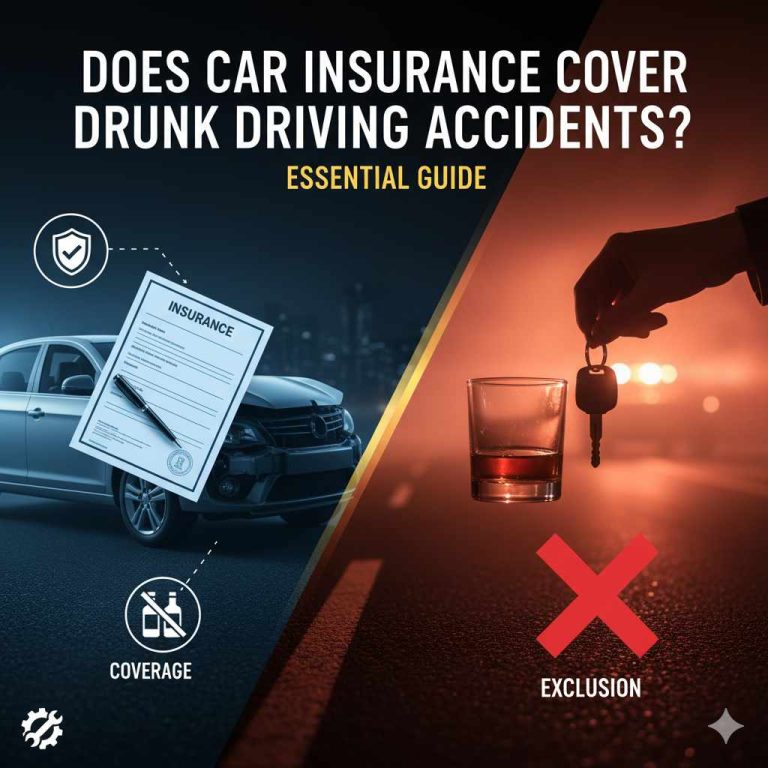 Does Car Insurance Cover Drunk Driving Accidents
