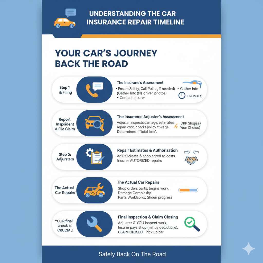 Understanding the Car Insurance Repair Timeline
