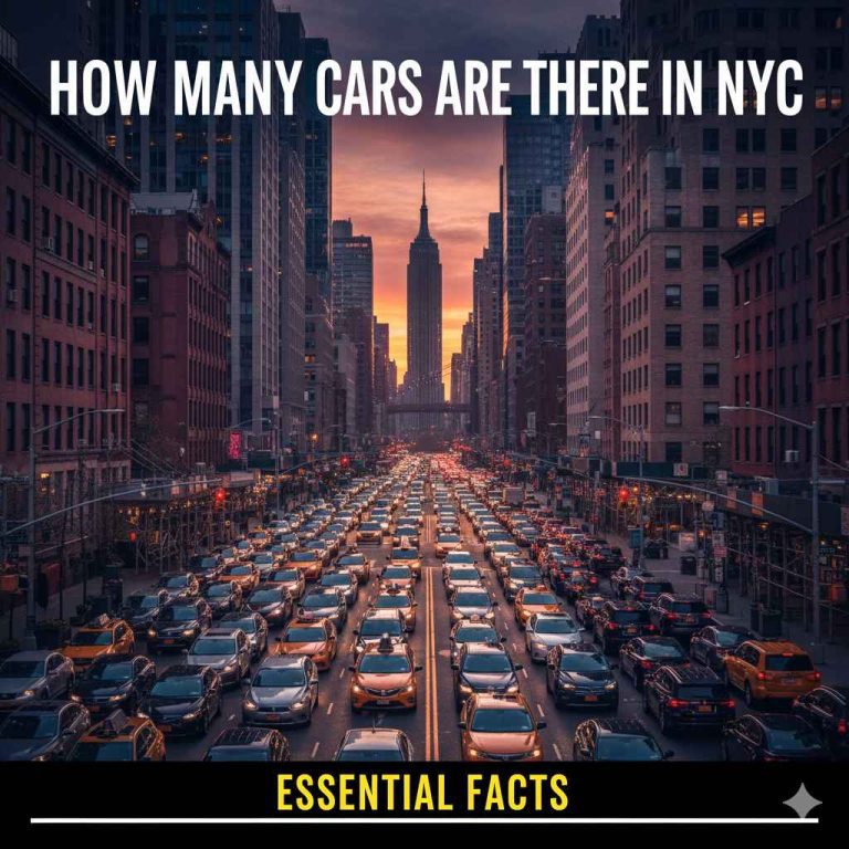 How Many Cars Are There in NYC