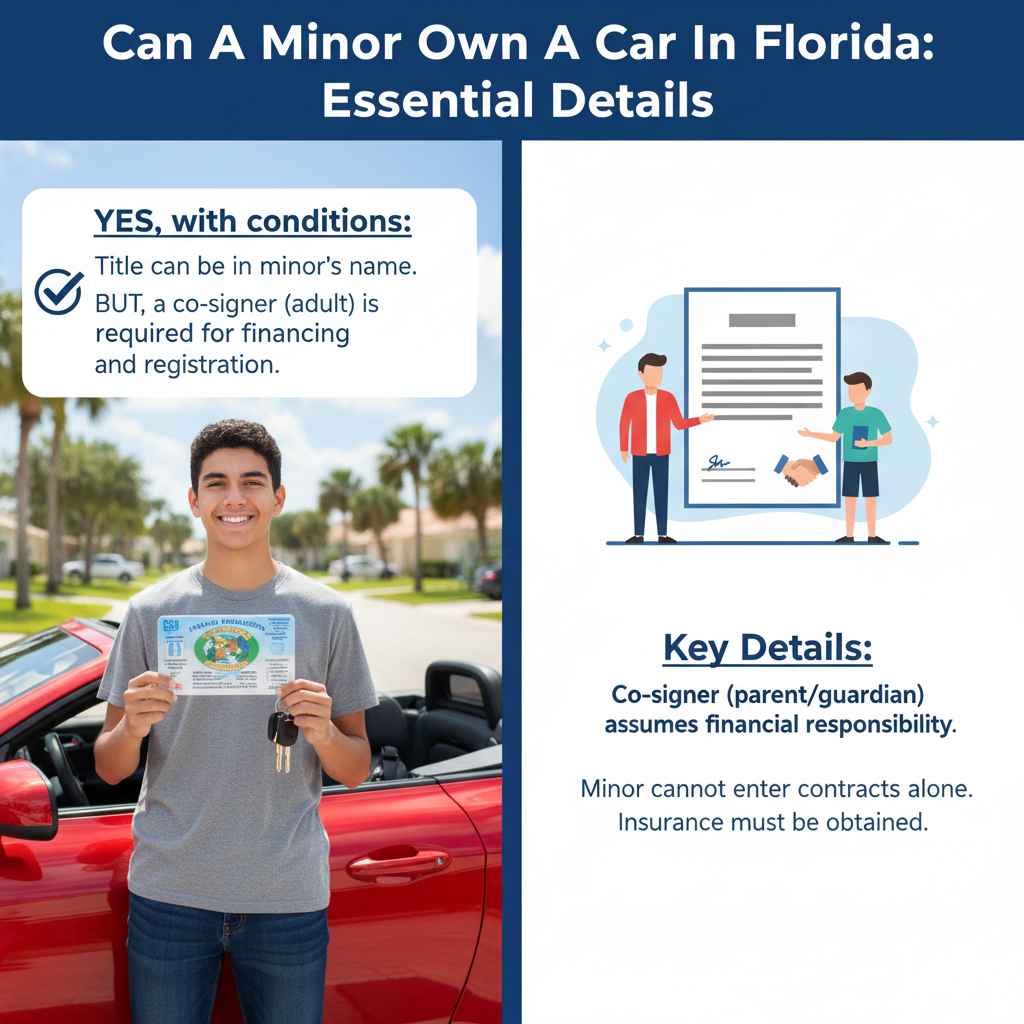 Can A Minor Own A Car In Florida