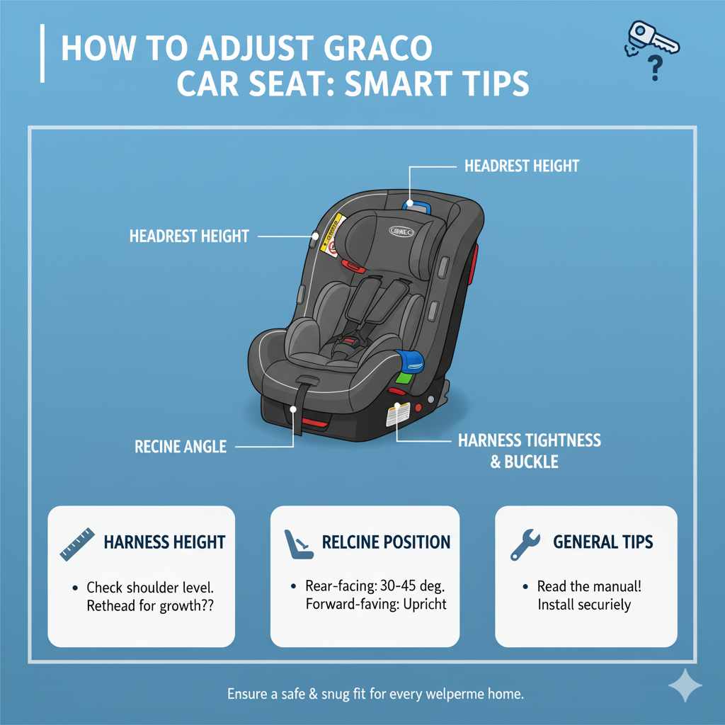 How To Adjust Graco Car Seat