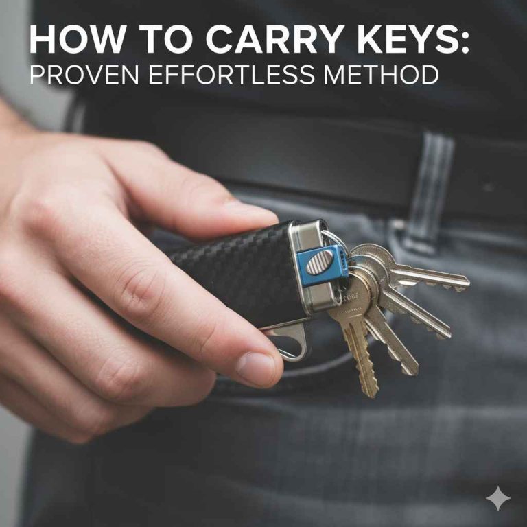 How To Carry Keys