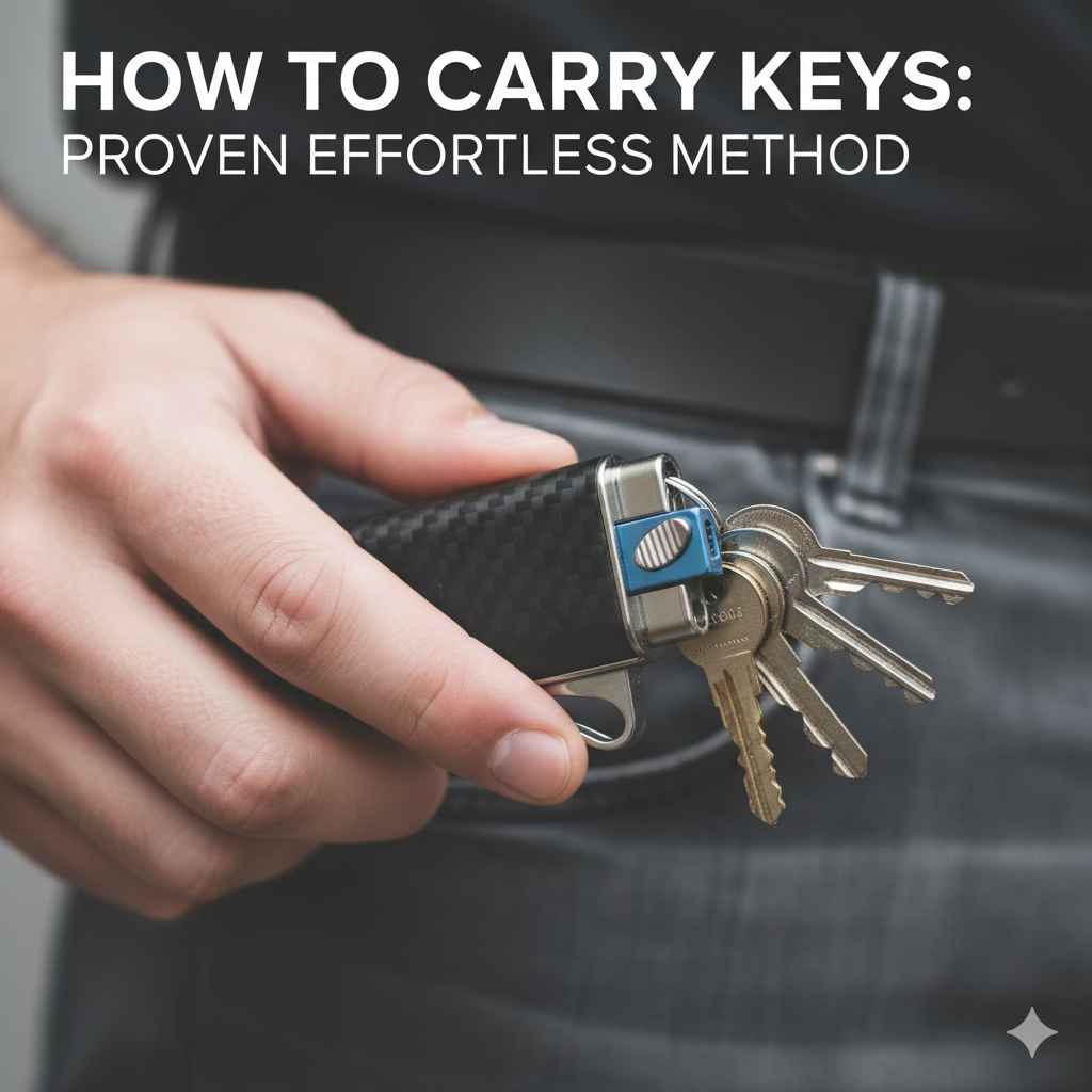 How To Carry Keys