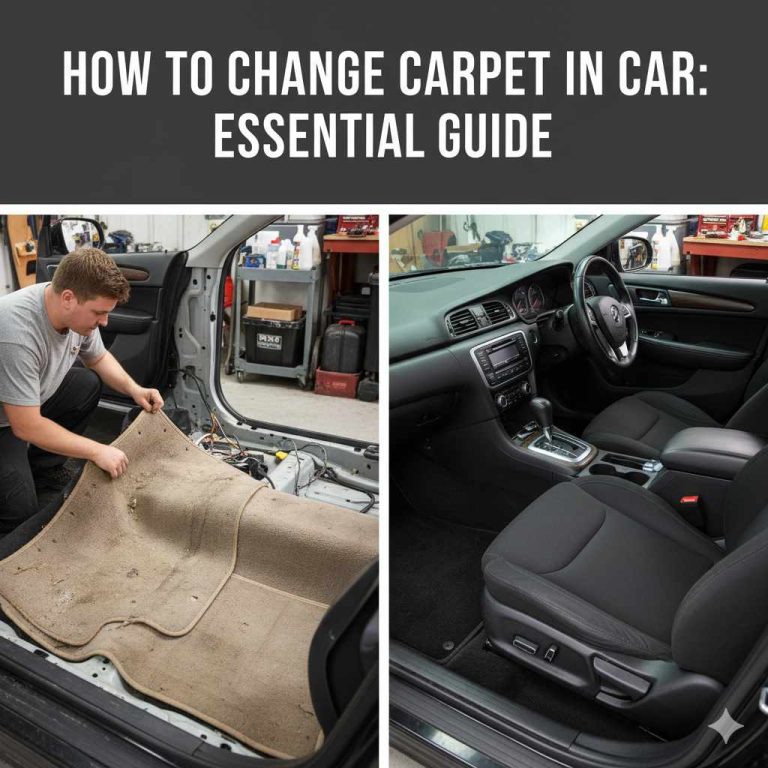 How To Change Carpet in Car