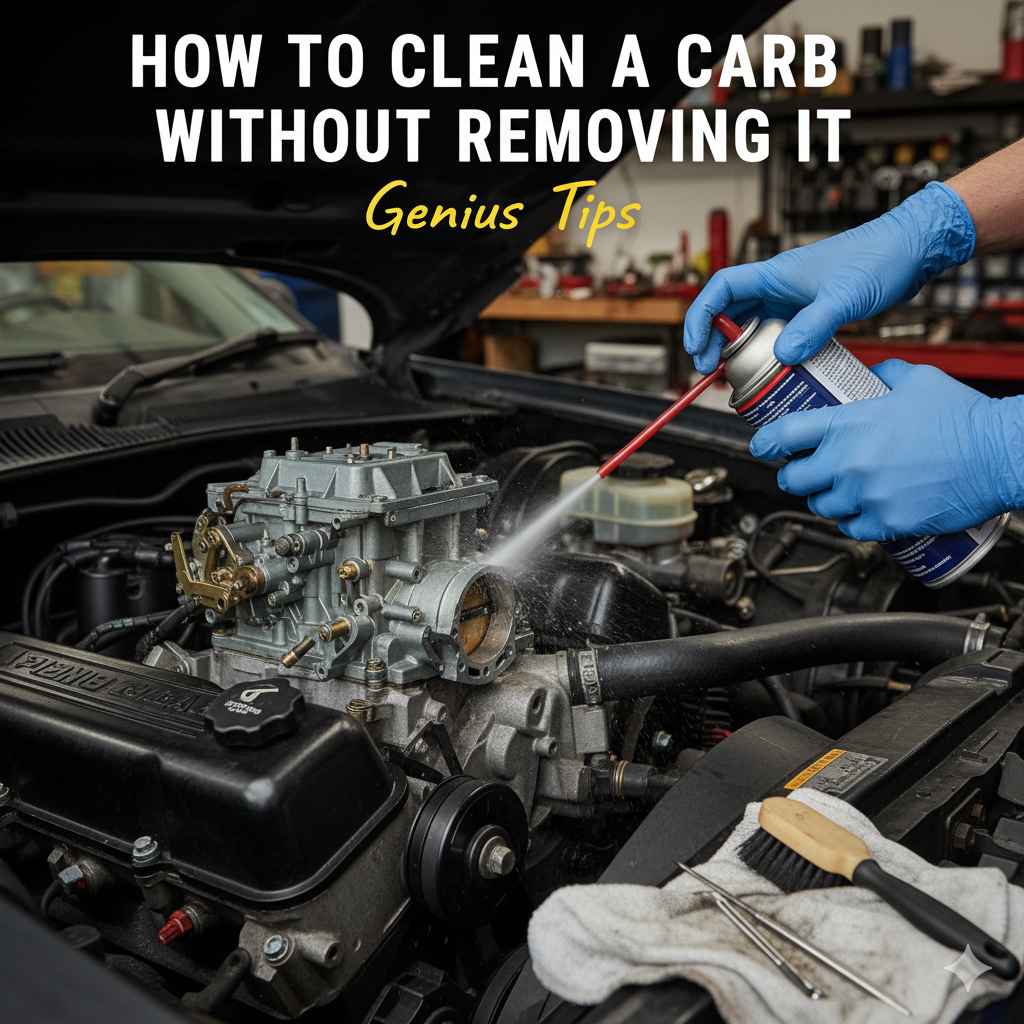 How To Clean A Carb Without Removing It