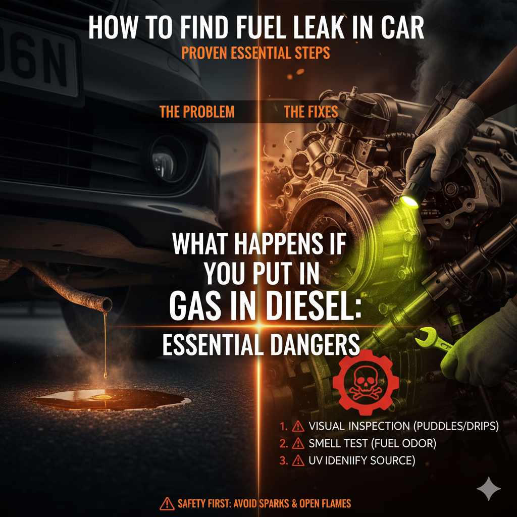 How To Find Fuel Leak In Car