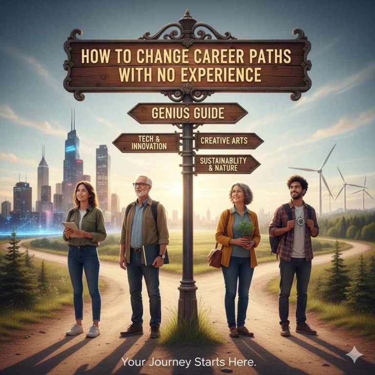 How to Change Career Paths with No Experience