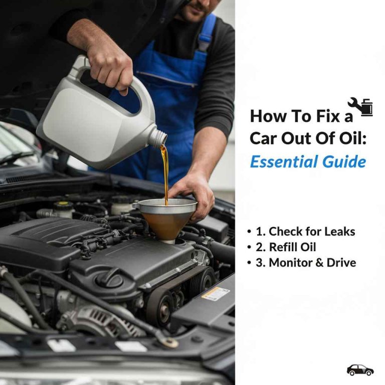 How To Fix a Car Out Of Oil