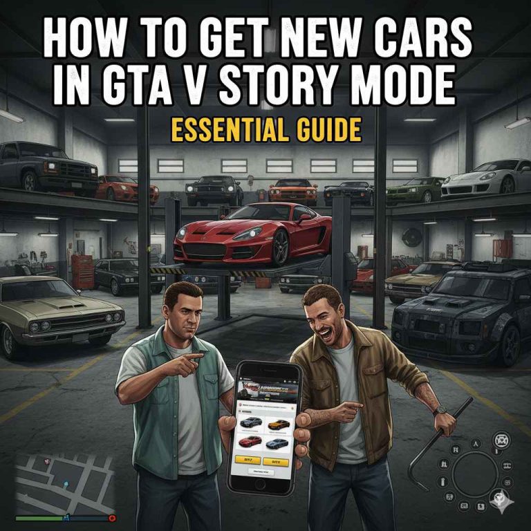 How To Get New Cars In Gta 5 Story Mode