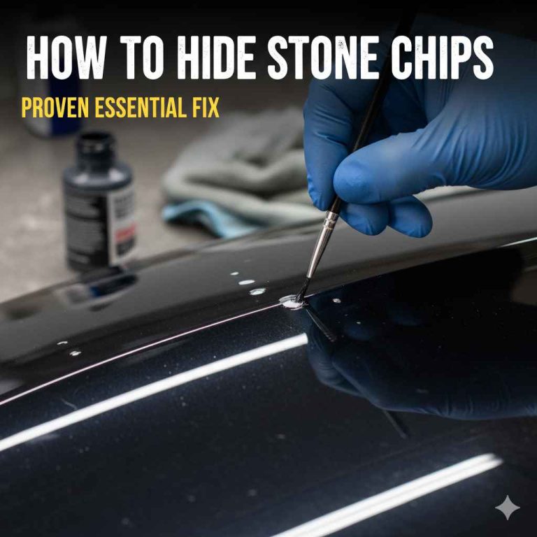 How To Hide Stone Chips