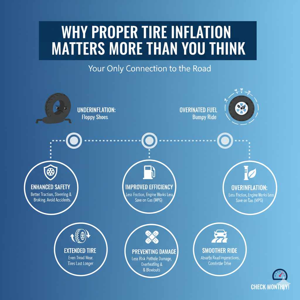Why Proper Tire Inflation Matters More Than You Think