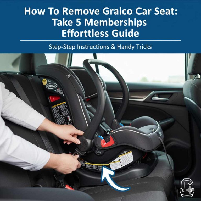 How To Remove Graco Car Seat
