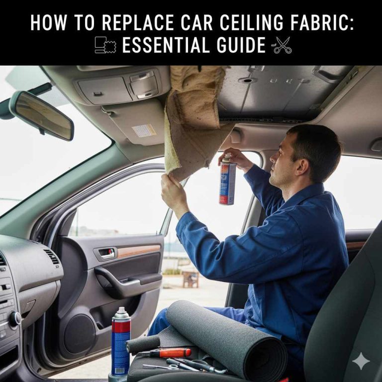 How To Replace Car Ceiling Fabric
