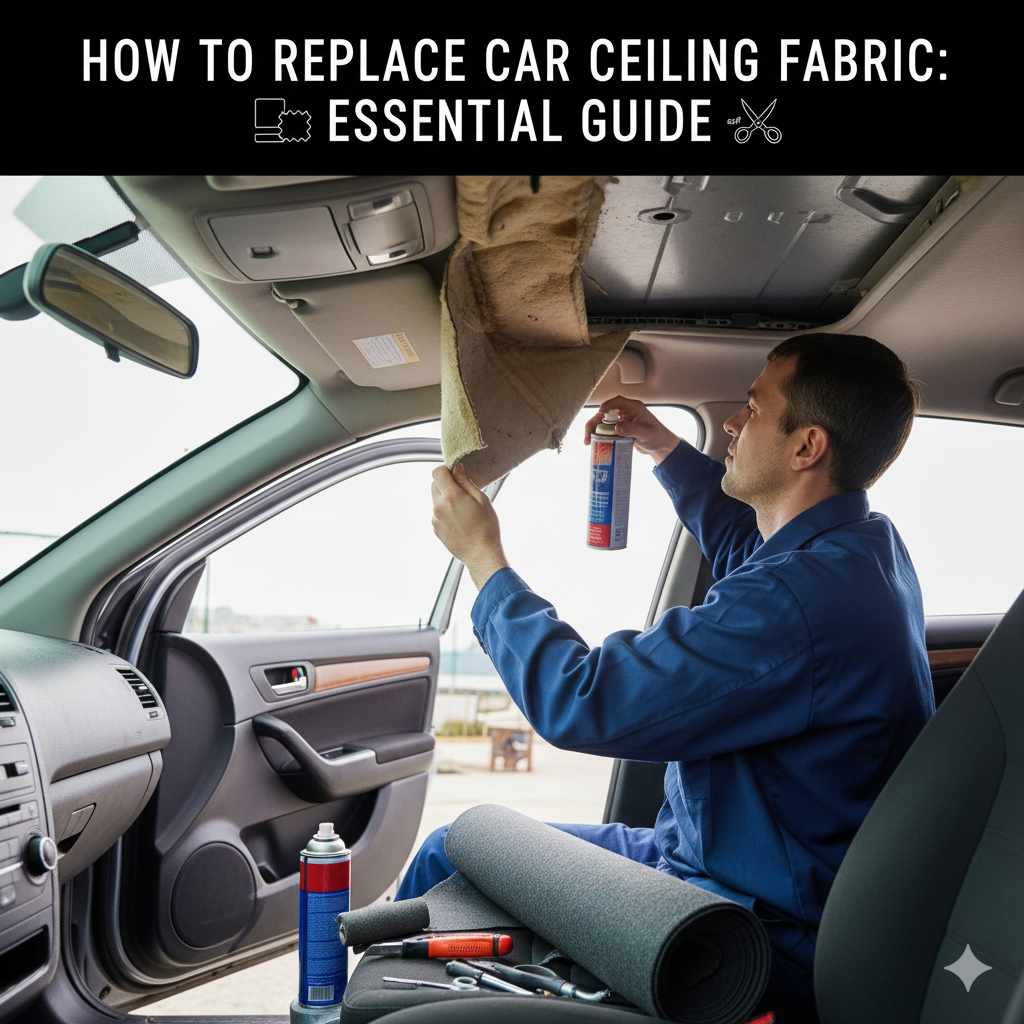 How To Replace Car Ceiling Fabric