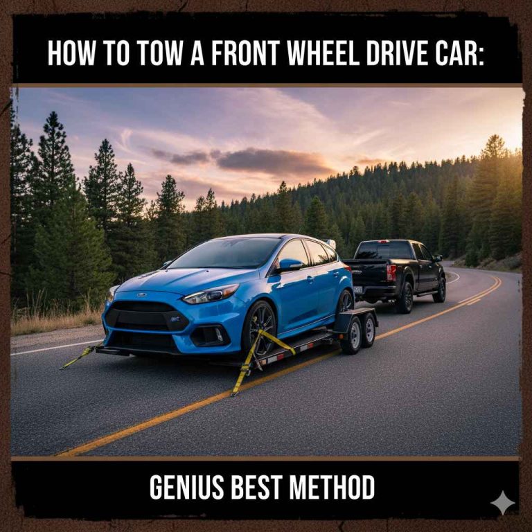 How To Tow A Front Wheel Drive Car