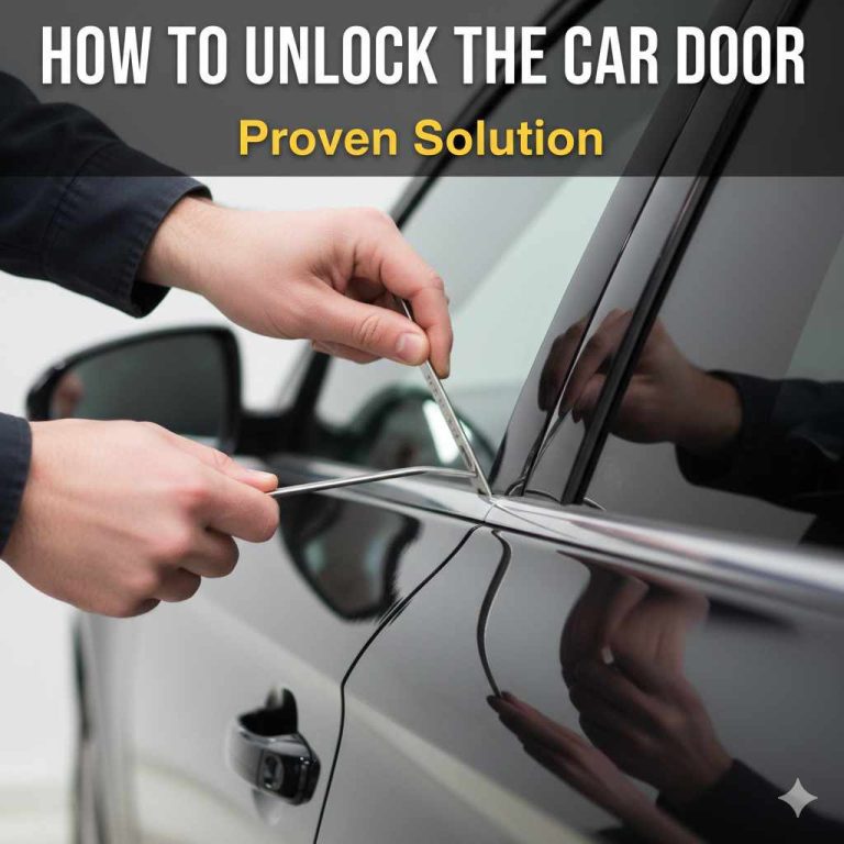 How To Unlock The Car Door: Proven Solution