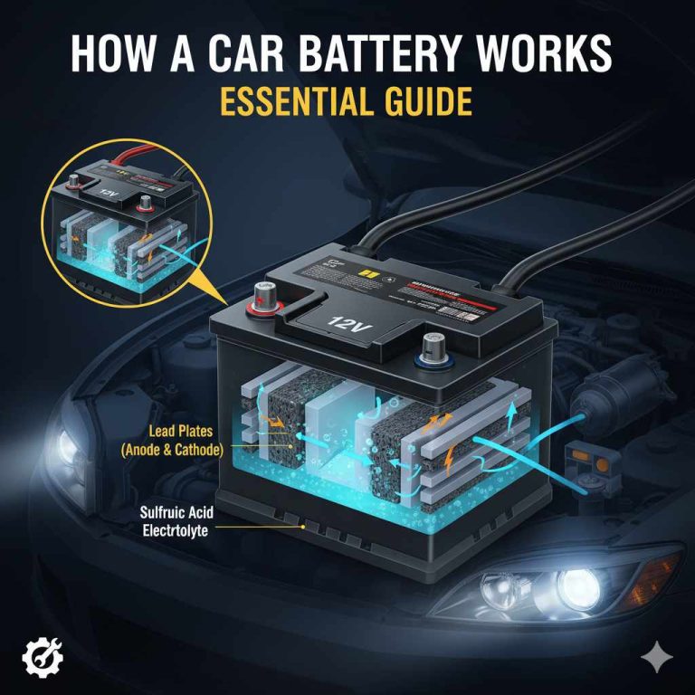 How a Car Battery Works