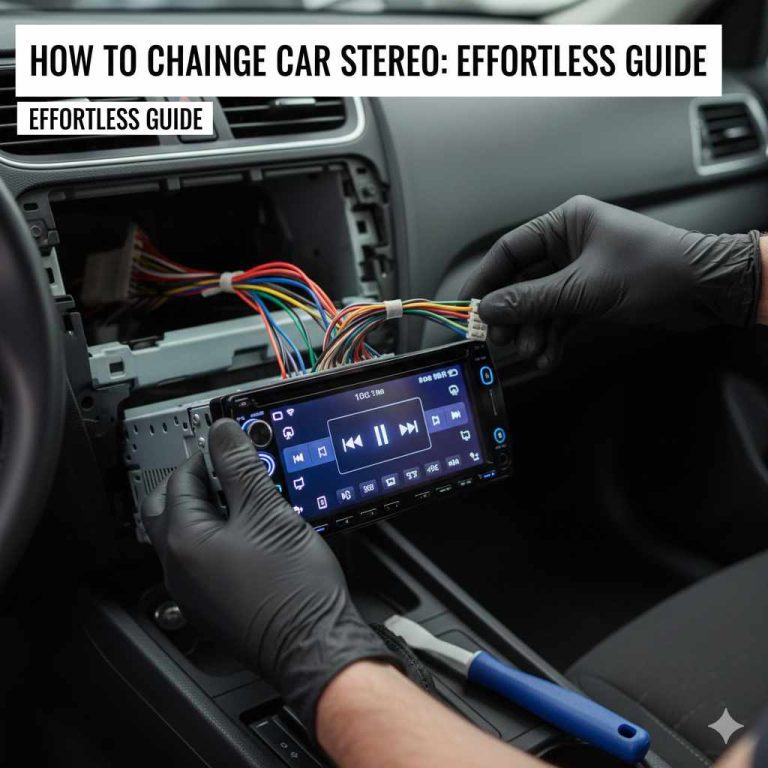 How to Change Car Stereo