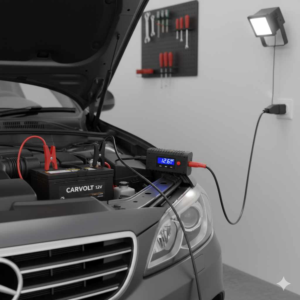 How to Charge Car Battery in Home