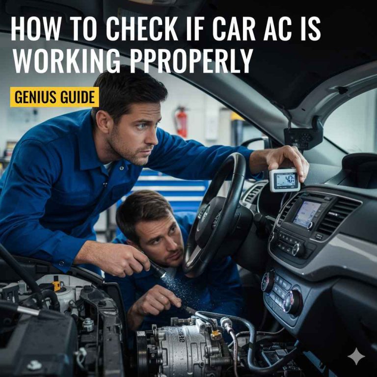 How to Check If Car AC Is Working Properly