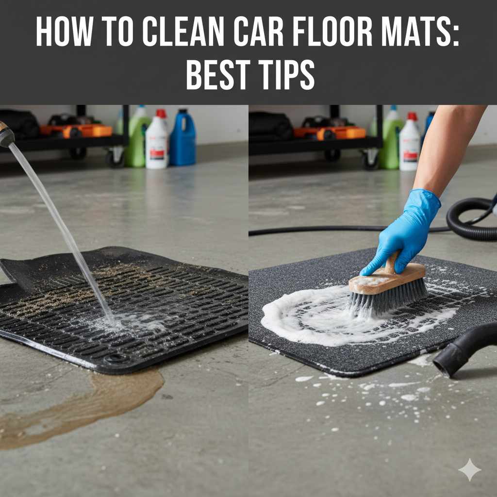How to Clean Car Floor Mats