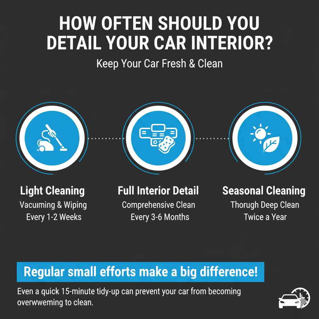 How Often Should You Detail Your Car Interior