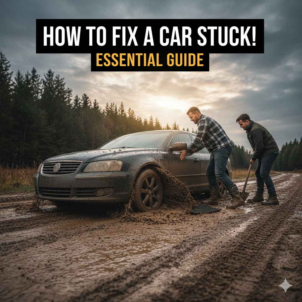 How to Fix a Car Stuck