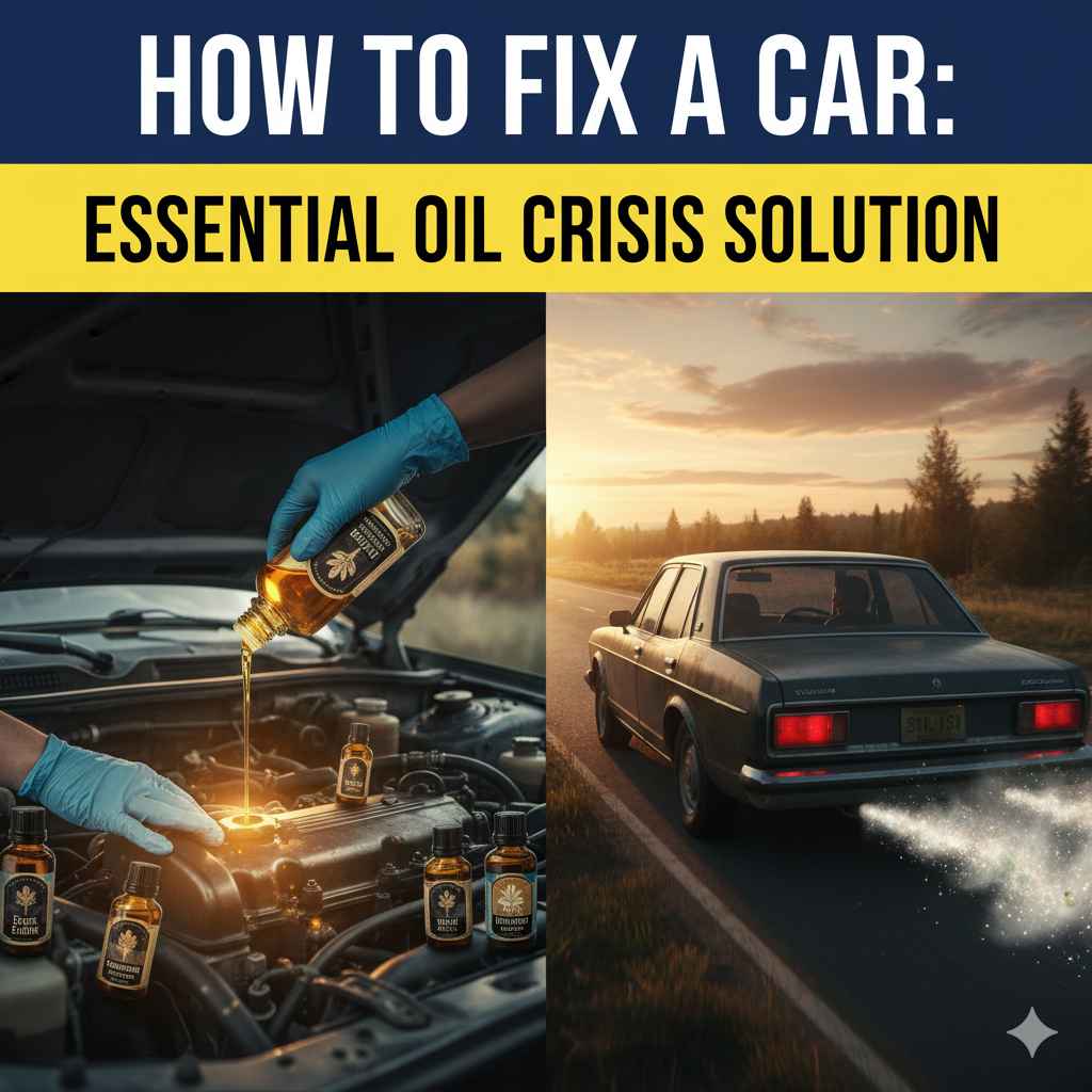 How to Fix a Car: Essential Oil Crisis Solution