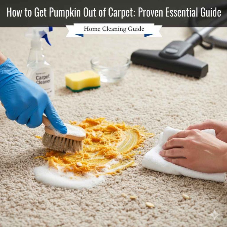 How to Get Pumpkin Out of Carpet