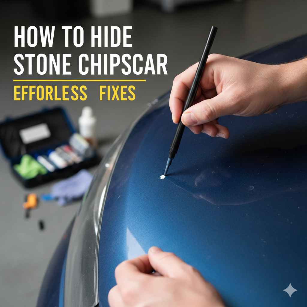 How to Hide Stone Chips on Car