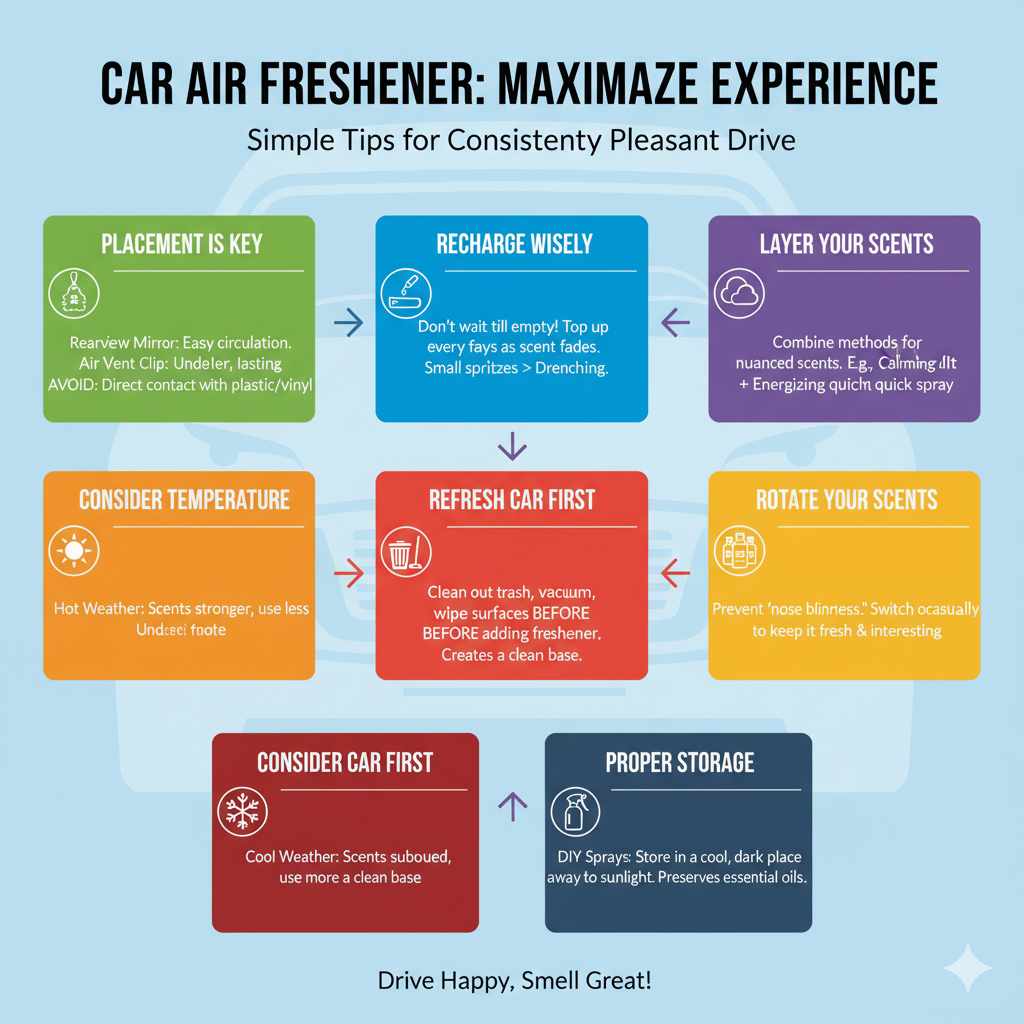 Tips for Maximizing Your Car Air Freshener