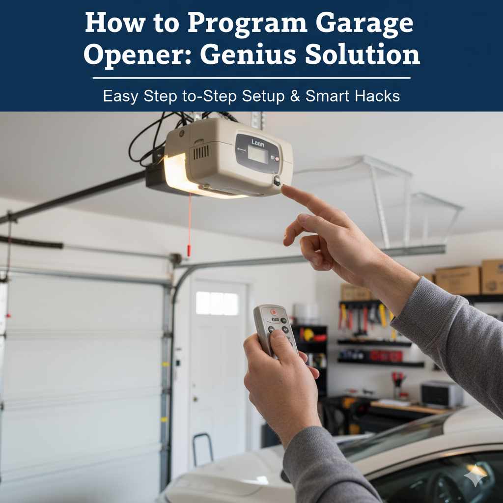 How to Program Garage Door Opener