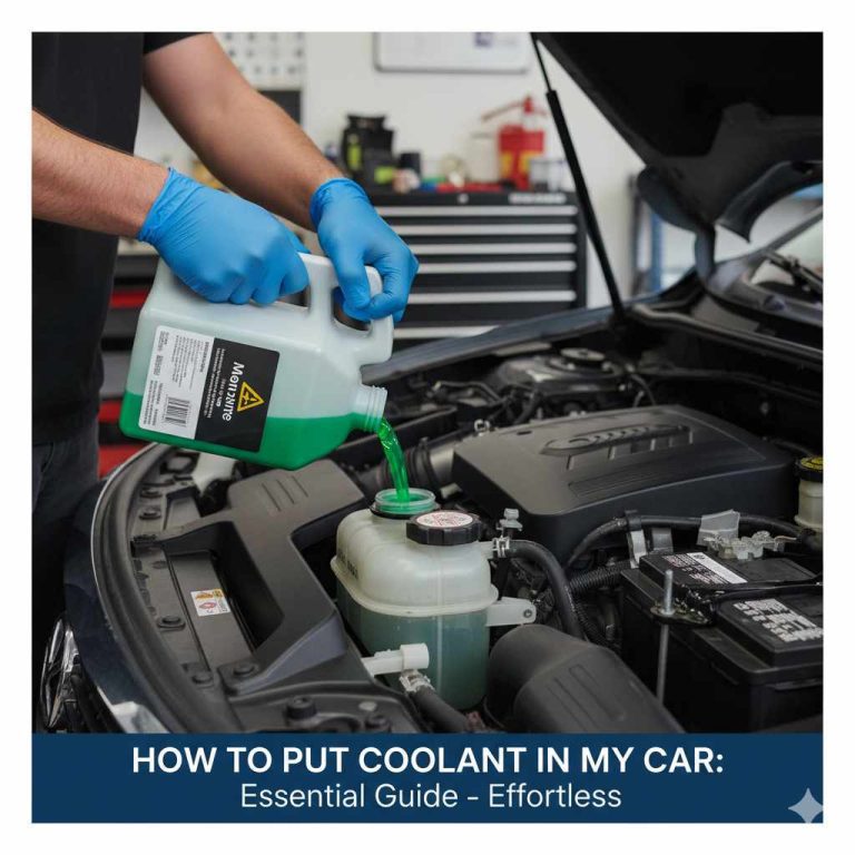 How to Put Coolant in My Car