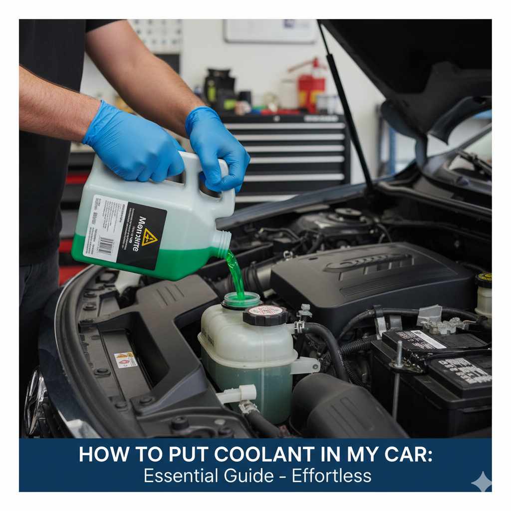 How to Put Coolant in My Car