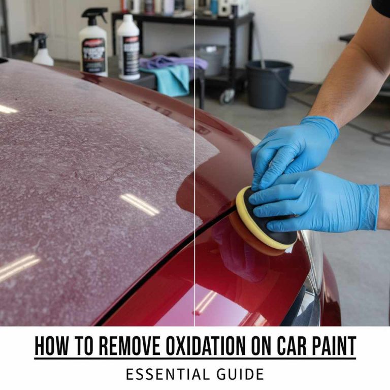How to Remove Oxidation on Car Paint