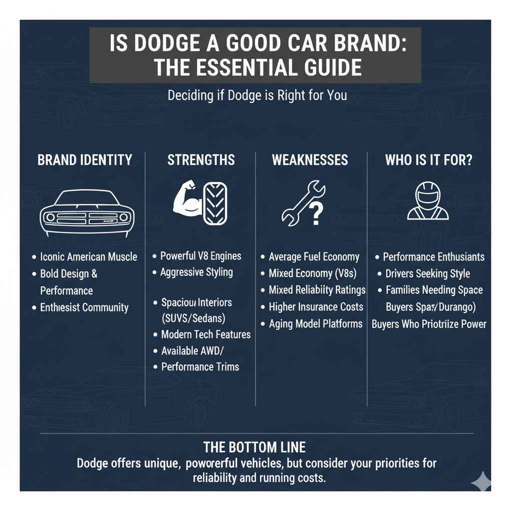 Is Dodge A Good Car Brand: The Essential Guide