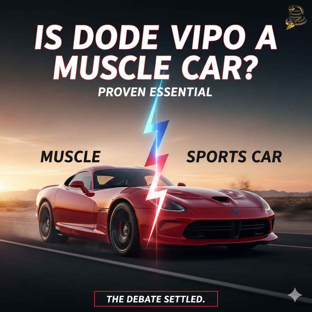 Is Dodge Viper a Muscle Car
